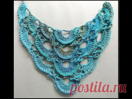 Crochet : Punto en Relieve #2 en V