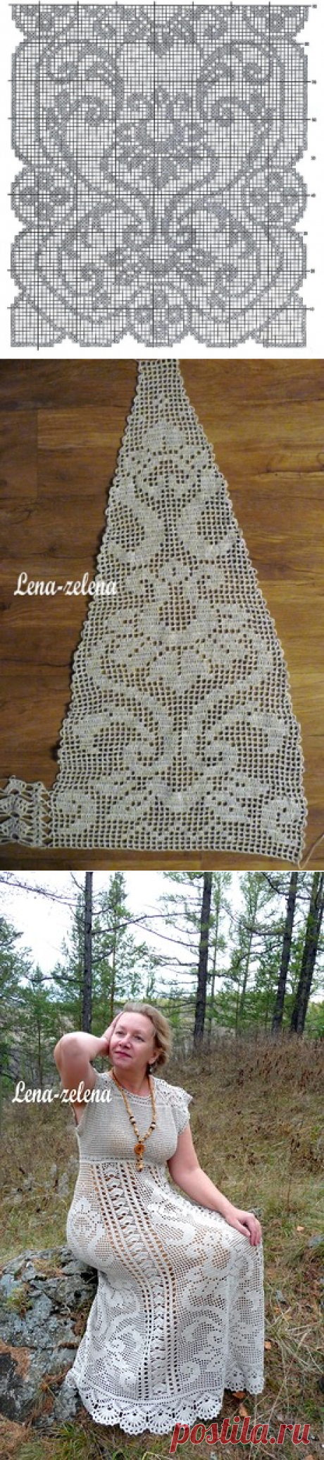 Вязание крючком - платья