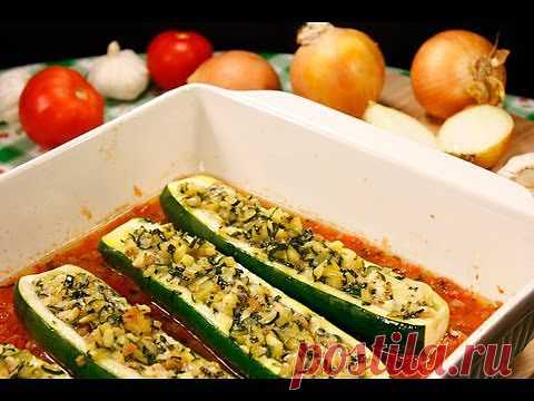 Фаршированные цуккини фото-видео рецепт