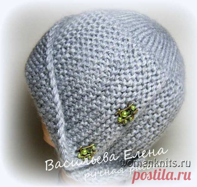 Шапочка «Робин» спицами
Описание: http://womanknits.ru/vyazanie-dlya-detej/shapochki-sharfiki/shapochka-robin-spicami