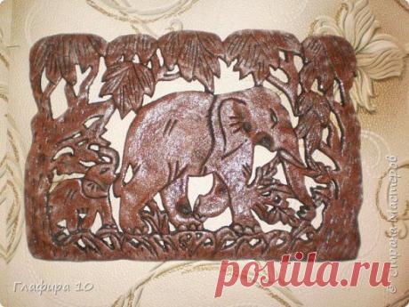 Панно слоники | Страна Мастеров