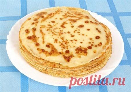 10 простых и вкусных рецептов блинов | Готовим вместе