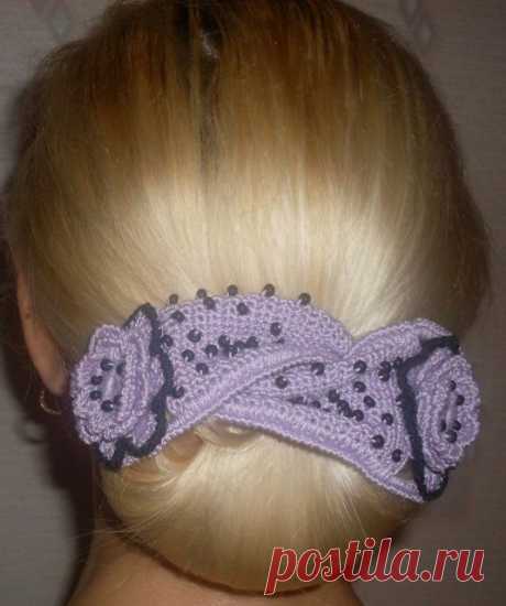 Вяжем СОФИСТ ТВИСТ- приспособление для укладки волос 