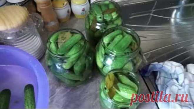 Маринованные корнишоны как магазинные