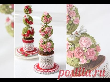 How to Make 3-D Cookie Topiaries
