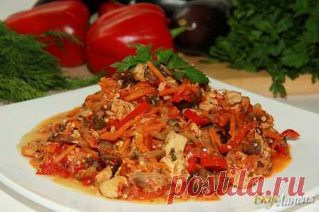 ВкусЛандия - Аджапсандали в гостях у курицы