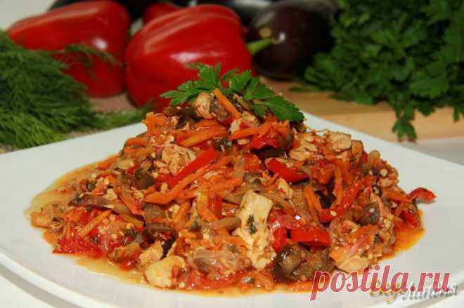 ВкусЛандия - Аджапсандали в гостях у курицы