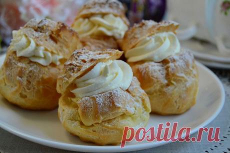 Пирожное Шу - нежный и вкусный десерт