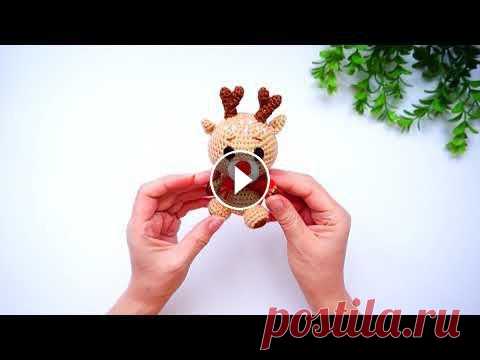 Рождественский маленький оленёнок амигуруми . Игрушки крючком .Deer Amigurumi /Crochet . Ч 1 Добрый день ! Приближаются рождественские праздники и Новый год .В этом видео покажу как вязать маленького оленёнка амигуруми . Deer Amigurumi /Croche...