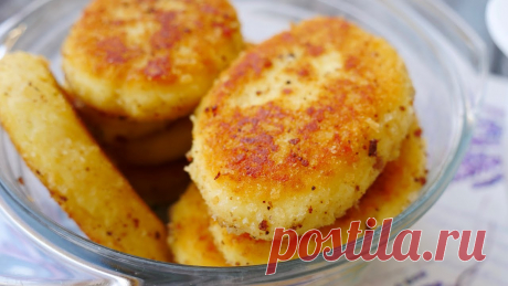 Котлеты не уступают Мясным  из обычной картошки Котлеты очень вкусные, очень важно брать вкусные панировочные сухари. Приятного аппетита:) *************************************** Мой INSTAGRAM: https://www...