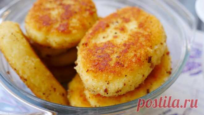 Котлеты не уступают Мясным  из обычной картошки Котлеты очень вкусные, очень важно брать вкусные панировочные сухари. Приятного аппетита:) *************************************** Мой INSTAGRAM: https://www...