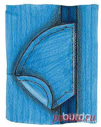 Карман в шве - Техника шитья (пошаговые) - Мастер-классы - Burdastyle: клуб по интересам: мастер-классы по шитью и рукоделию, мода, стиль, конкурсы