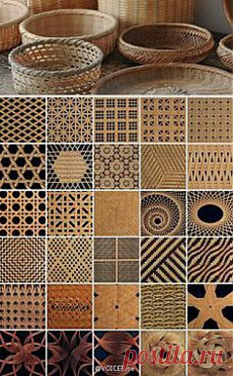 Twined Work Basket Weave | Плетение - чудо