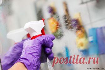 Средство для мытья душевой кабины своими руками