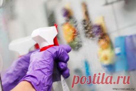 Средство для мытья душевой кабины своими руками