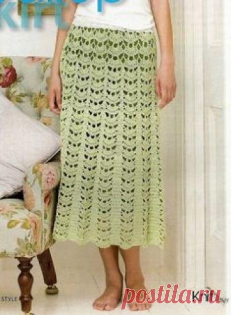 Instant Download - PDF- Ladies Skirt Crochet Pattern Size 8 - 18