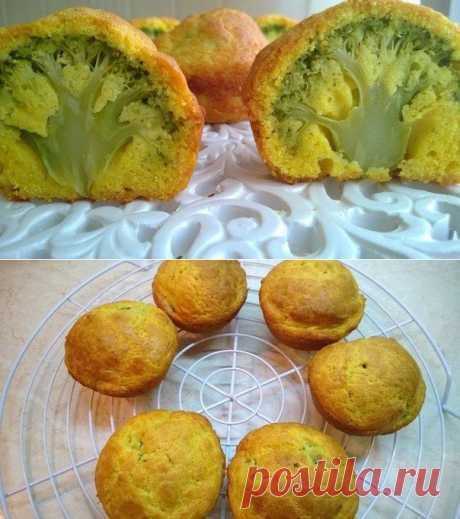 Маффины с брокколи