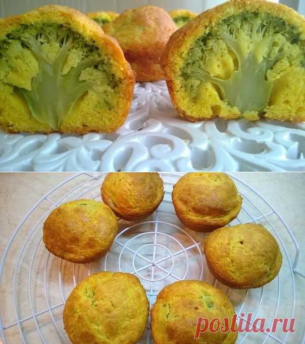 Маффины с брокколи