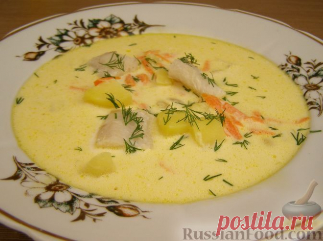 Рецепт: Рыбный суп со сливками на RussianFood.com