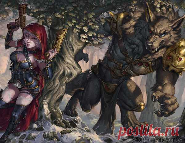 Red Riding Hood Red Riding Hood is a codename for a highly skilled werewolf hunter. She always brings a pair of .50-caliber Desert Eagles to a hunt.