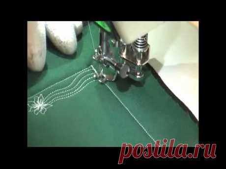 Free Motion Quilting Video: Star Flower Bands