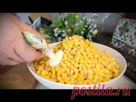 Салат с крабовыми палочками