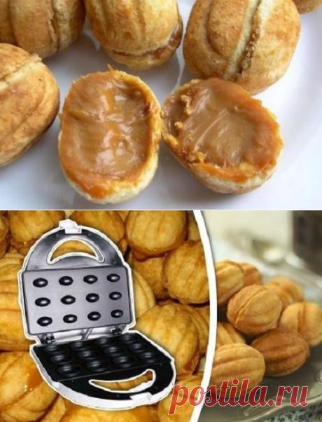 Десерт «орешек» — 12 орешков за 5 минут, как это сделать? | Raznosole.com