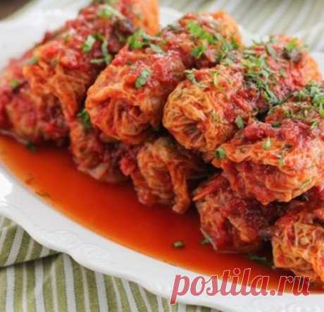 Голубцы с гречкой и грибами