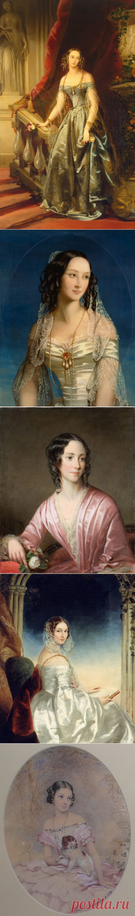 Шотландская художница Кристина Робертсон (1796-1854)
