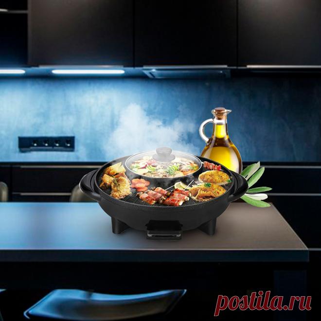 Ммм, мяско и супчик с гриля МастерЖар в японском стиле~ Вкусно и аппетитно! А готовить можно, поставив прибор прямо на стол.