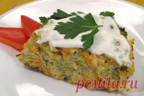 Еврейский овощной кугель