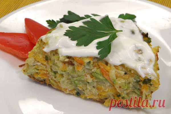 Еврейский овощной кугель