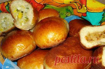 Очень нежное тесто для пирожков.
ЗДЕСЬ:супер быстрые пирожки--- http://www.povarenok.ru/recipes/show/18803/