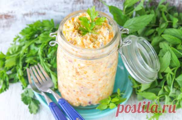 Ложная икра из сельди, моркови и плавленного сыра: рецепт с фото пошагово - Onwomen.ru