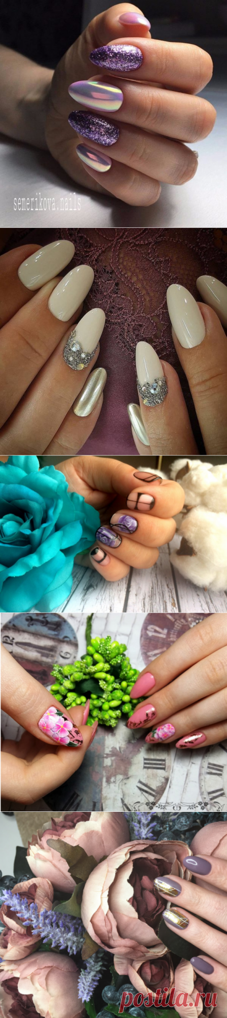 Самый красивый дизайн ногтей 2018-2019 - шикарные идеи и новинки | Beautylooks