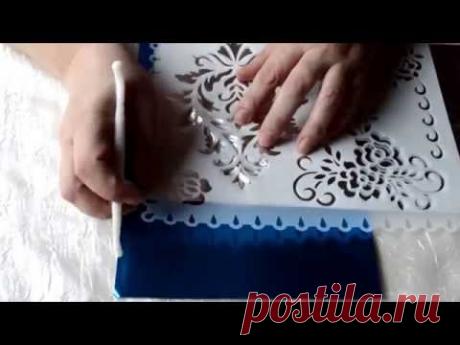 Фольга для техники Латонажен (Latonagen) и как с ней работать