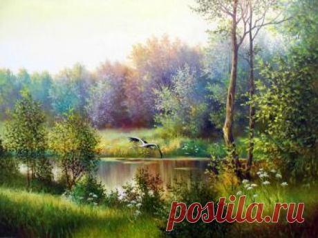 Пейзажи художника Юрия Корникова