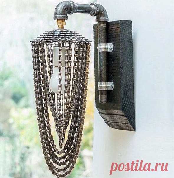 Светильник ручной работы