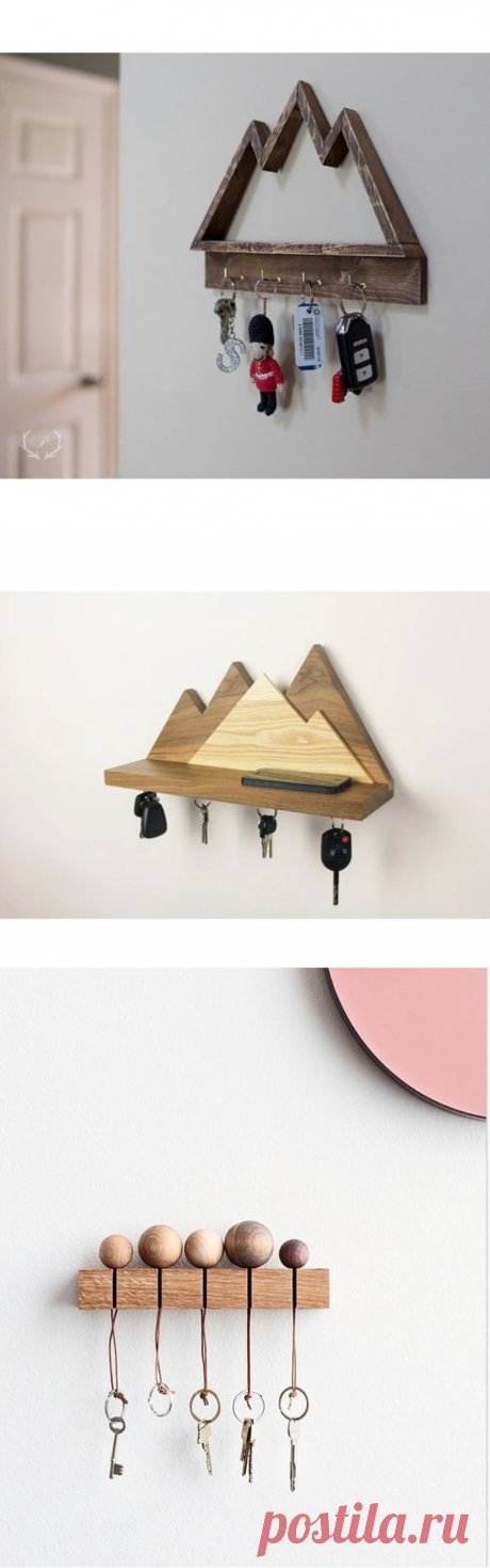 Несколько вариантов для ключниц — Сделай сам, идеи для творчества - DIY Ideas