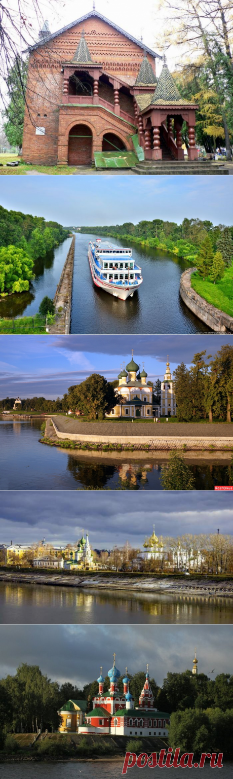 Жемчужина Золотого кольца - город Углич