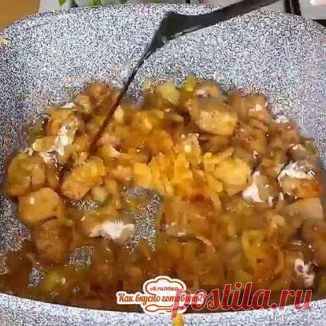 Очень вкусный гуляш из говядины на обед с гарниром