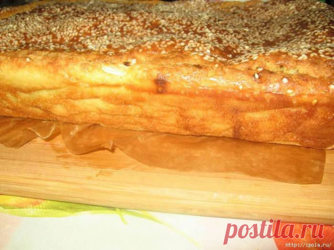 Очень вкусный заливной пирог с капустой!