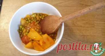 Карри из картофеля и зелёного горошка. Это сытное, пряное блюдо под названием Матар ка нимона происходит из северной индийской провинции Уттар-Прадеш и представляет собой что-то среднее между карри и супом. Острота блюда, появившаяся в результате аккуратного подбора специй, великолепно сочетается с освежающей сладковатостью зелёного горошка.
