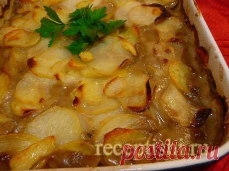Запеканка из курицы с картофелем и грибами | Кулинарные рецепты с фото на Рецептыши.ру