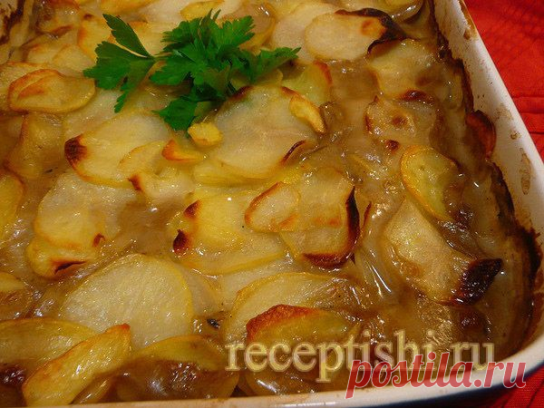 Запеканка из курицы с картофелем и грибами | Кулинарные рецепты с фото на Рецептыши.ру