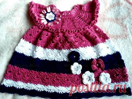 красоты детское платье крючком | сделать ручной работы, вязание крючком, ремесла