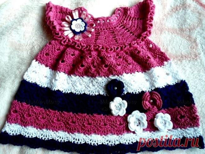 красоты детское платье крючком | сделать ручной работы, вязание крючком, ремесла