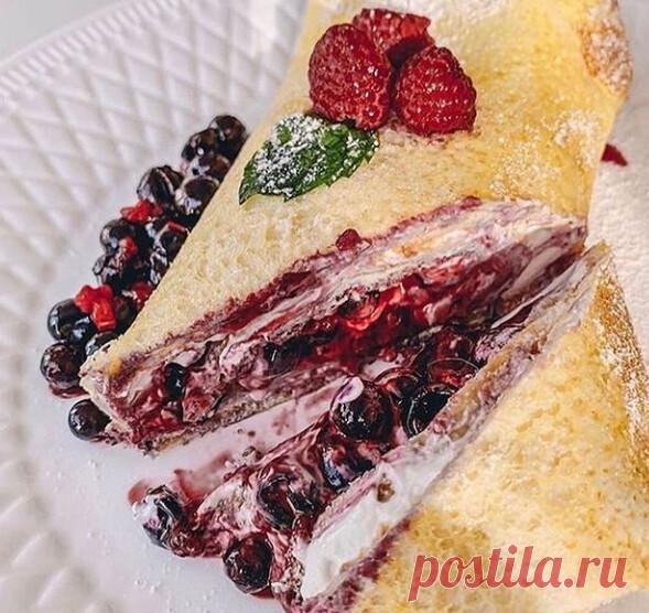 Творожный десерт