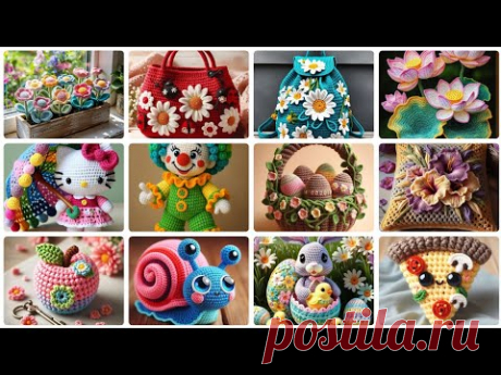 Ideas nuevas y espectaculares de patrones de crochet para la decoración del hogar.