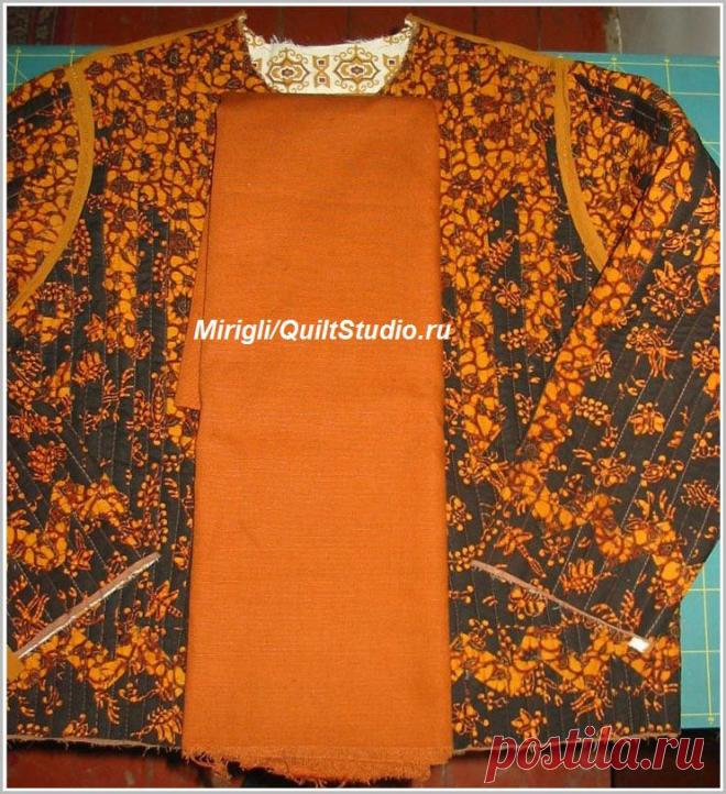 Насекомо-цветочный период. Лоскутный жакет. Часть3